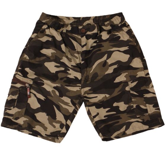 BB Bread \u0026 Buttons Korte Broeken Heren - Slim Fit Camouflage Shorts - Licht  Groen - Style Italy