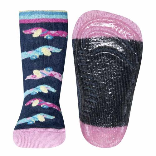  Antislip sokken met teckels donkerblauw 