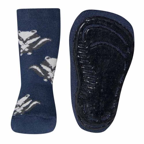  Antislip sokken met dassen donkerblauw 