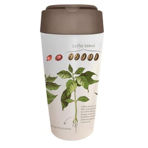 PLA/plant bioloco beker to go 420ml - Koffiebonen
