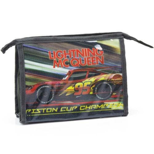 Toilettas Cars - Lightning McQueen - Grijs Piston Cup - 22x16x8cm