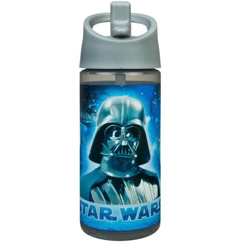 Drinkfles met rietje Star Wars - Darth Vader en Stormtrooper - 400ml