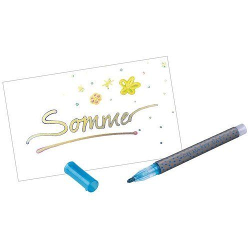 Outline Markers - Flowers and Friends - Set 8st