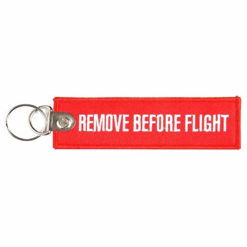 Sleutelhanger Remove before flight
