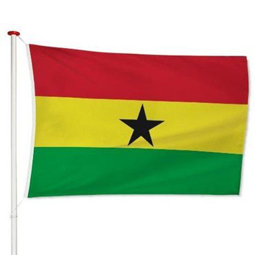 Ghanese vlag - 150x90cm