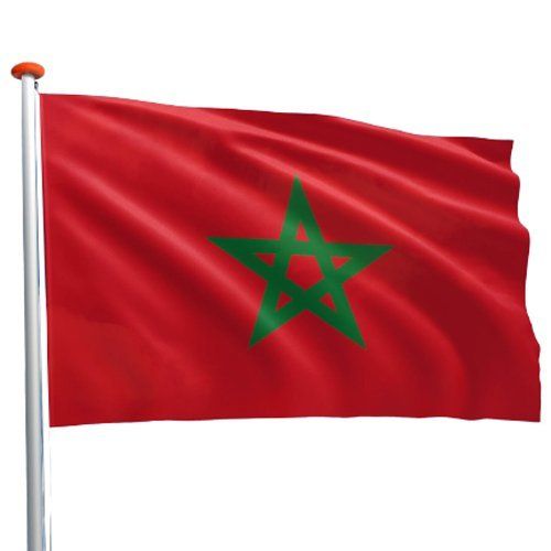 Marokkaanse vlag - 150x90cm