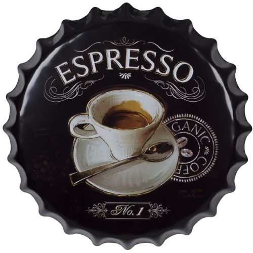 Bierdop/kroonkurk espresso